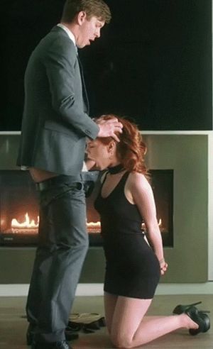 When your Tinder date ends with a submissive blowjob