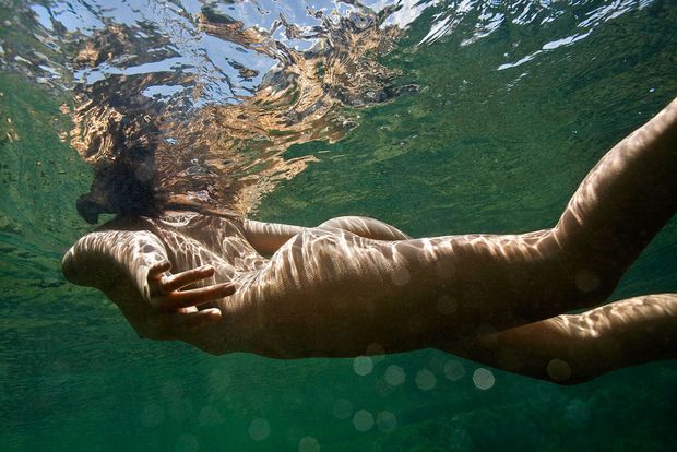 underwater