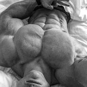 Huge stud with massive pecs and abs