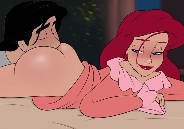Eating mermaid ass