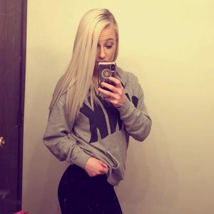 Tight little blonde -clothed selfie