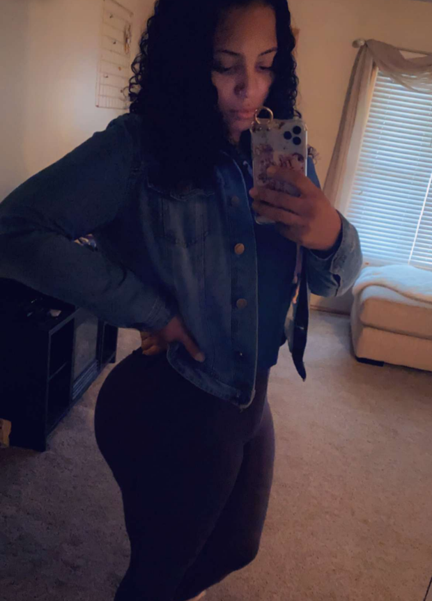 My mom's fat ass