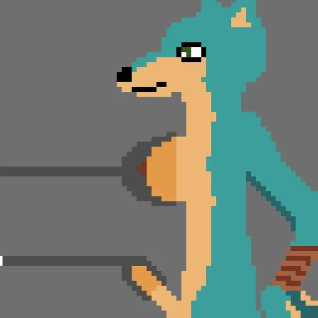 Furry fox futanari bdsm milk machine gif