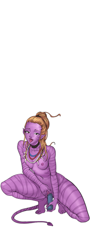 Alien chick wants it so bad/Harem heroes