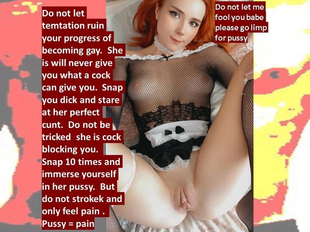 this is a training excercise to condition your brain to become gay. do not get hard