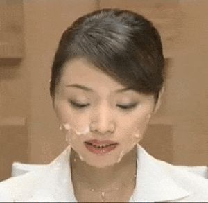 newscaster sensously pauses and turns