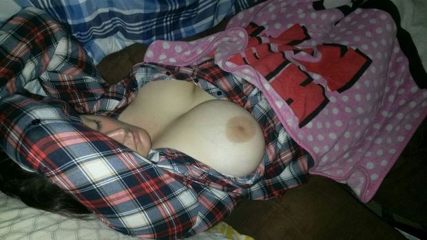 sleeping teen