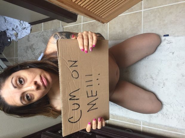 Public Whore Cassie Begs for Loose Change