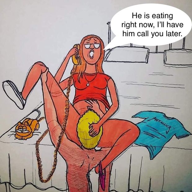 Busy Eating pussy