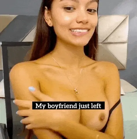 Girlfriend offering herself to her “friend”