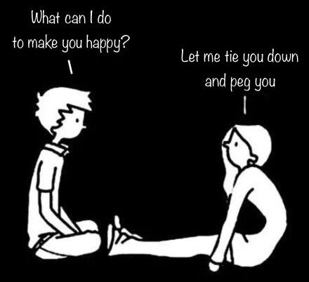 Let her peg you