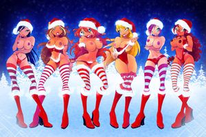 Winx Club XXXmas card