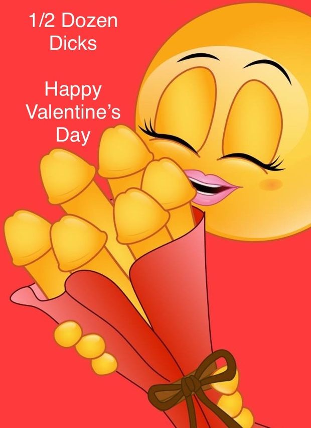 1/2 of a dozen dick for V day