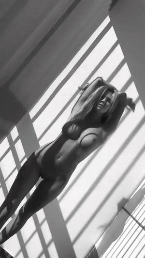 Imagine her posing for you