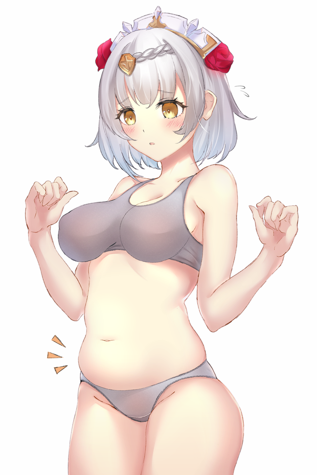 Chubby Silver Hair