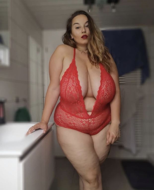 Standing In Her Bathroom