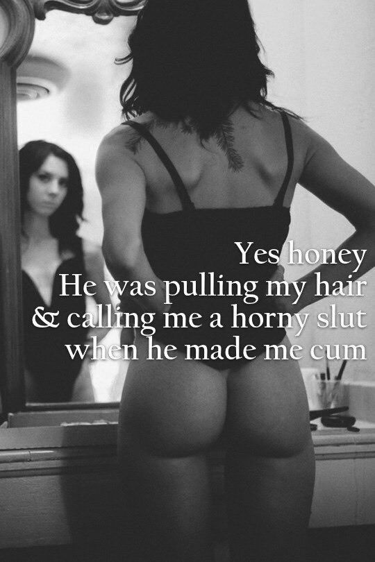 Horny slut