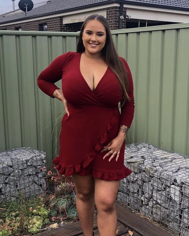 Big Tits In A Tight Dress
