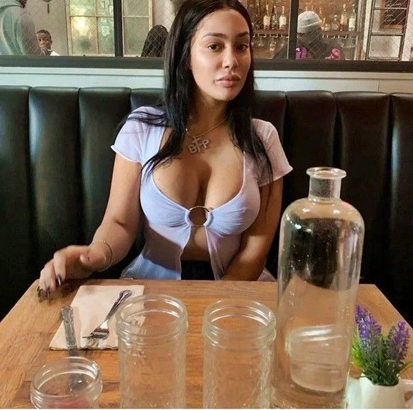 lunch with my big titty friend