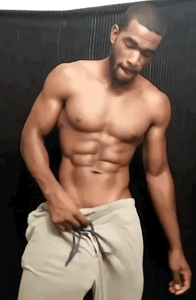 Love a man in sweat-pants