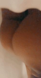 Shower ass jiggle