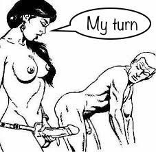 It’s her turn to fuck now