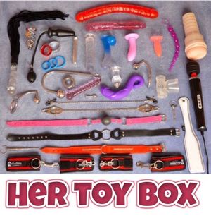 Her toy box