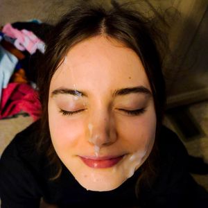 pretty face with a splash of milk