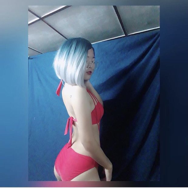 Cute Myanmar with bikini