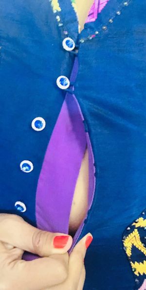 Flashing boobs Kachin