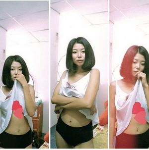 Sexy Myanmar with underwear