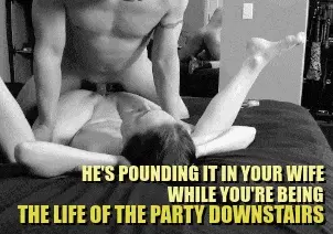 calculated wandering at parties FTW
