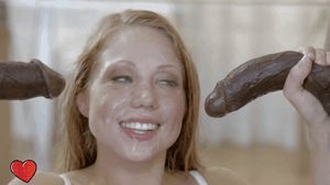 She's fallen in love with big nigga cock and cum