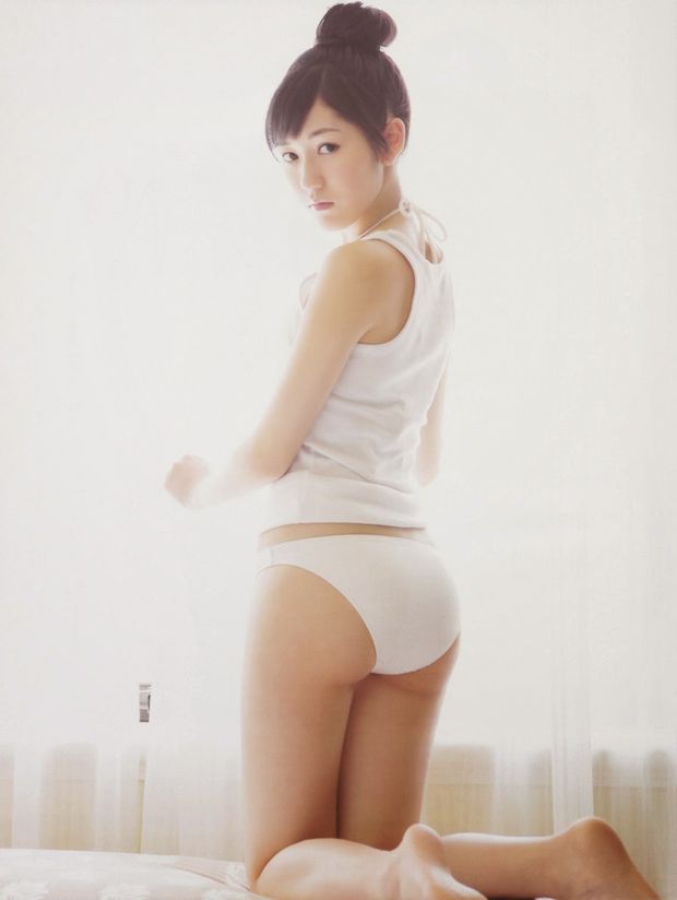 Watanabe Mayu cute NN Asian ass in panties