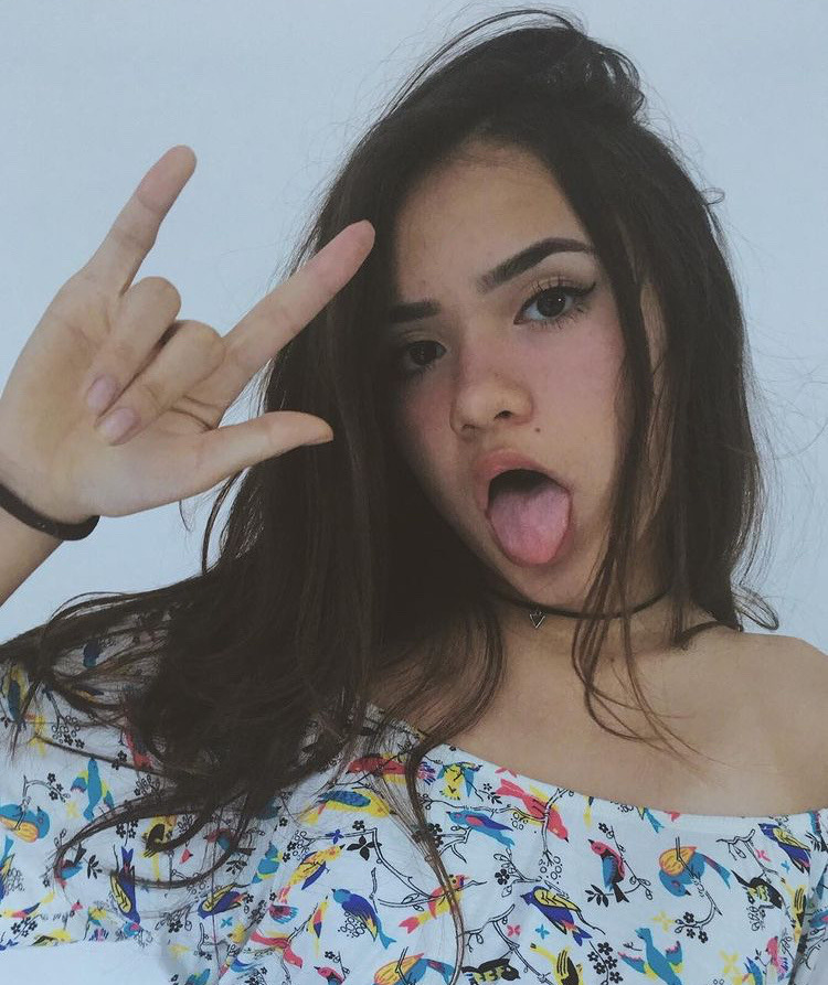 cute tongue