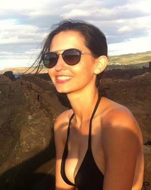 Her future is so bright she has to wear shades.