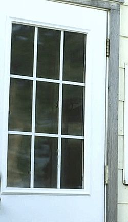 how she answers the door