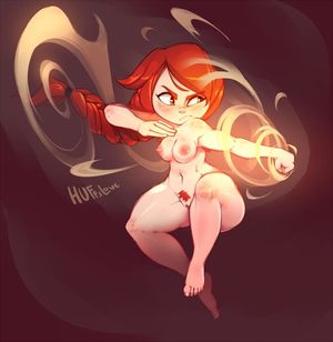 dnd monk (huffslove)