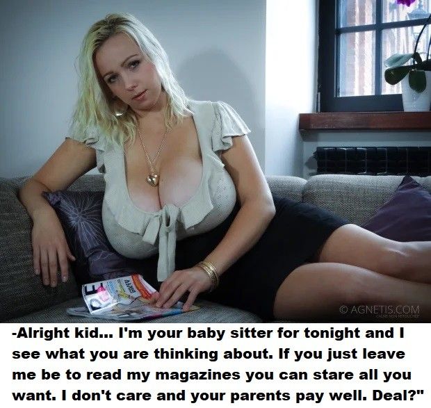 Busty babysitter 02
