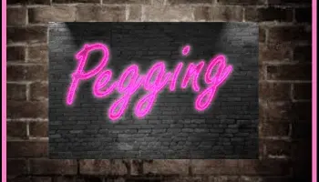 Pegging sign