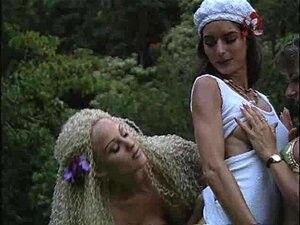 Photographed While Having A Tempting Outdoor All-Female Threesome