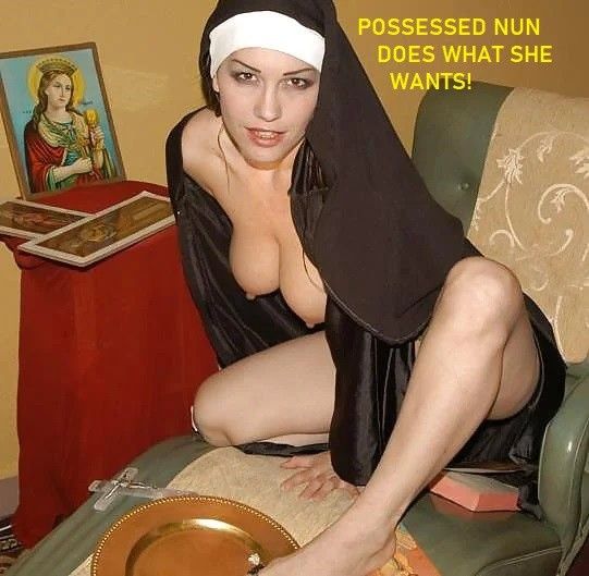 Possessed nun