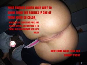 They dared her to let each one shove the dick inside her hungry cunt and They even cumed inside for you