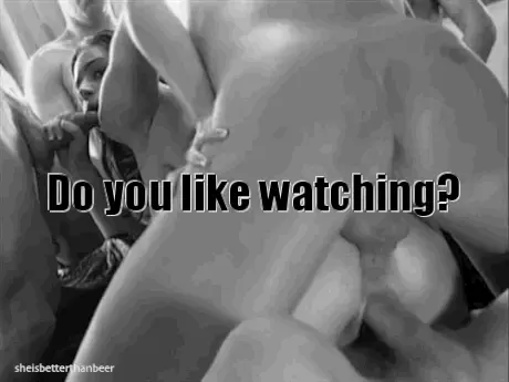 Better yet, you fucking love it…seeing your wife taking all the cocks she can handle…and that insatiable look on her face.