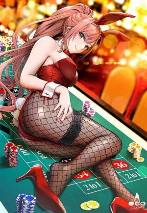 lady luck, looking to fuck. she's a fickle mistress, so don't push her too hard