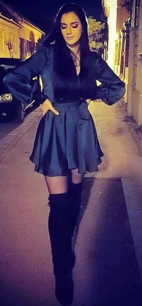 Serbian brunette slut