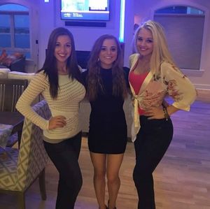 Always bring a friend with big boobs to the party.