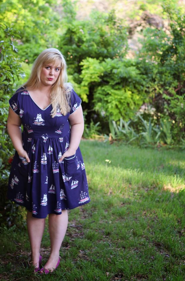 chubby blonde