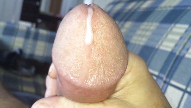 A few more pumps and he'll explode for me
