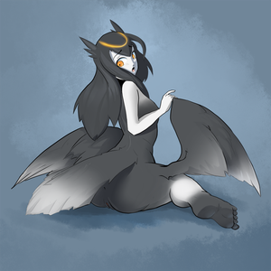 Dark-Feathered Harpy